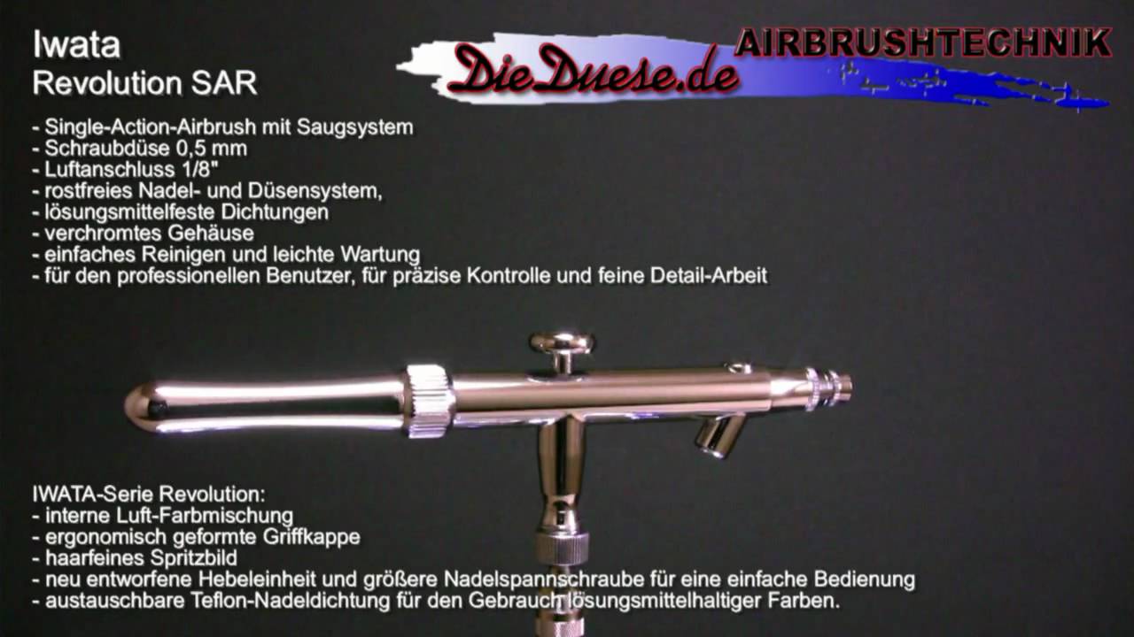 Iwata Revolution SAR, Airbrush Archive presented by DieDuese.de