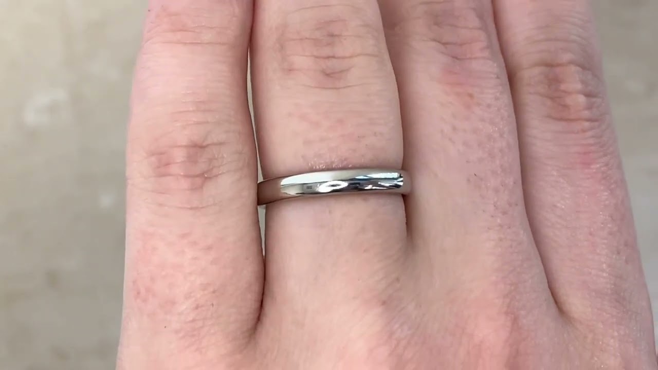 Tiffany & Co. Platinum Band 3mm
