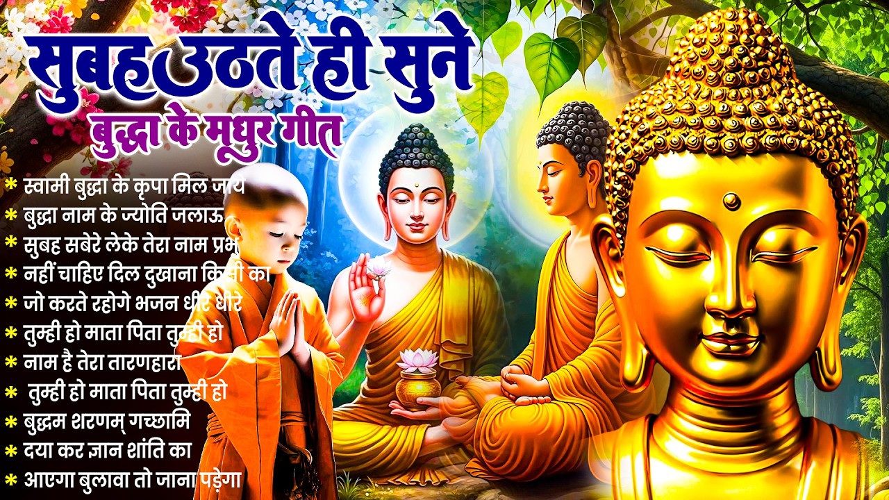 ☸️ बंद दरवाजा खुलेगा सुबह उठते ही रोज़ सुनें तथागत भगवान बुद्ध के ये भजन ~ Best Dhamma Geet #buddha