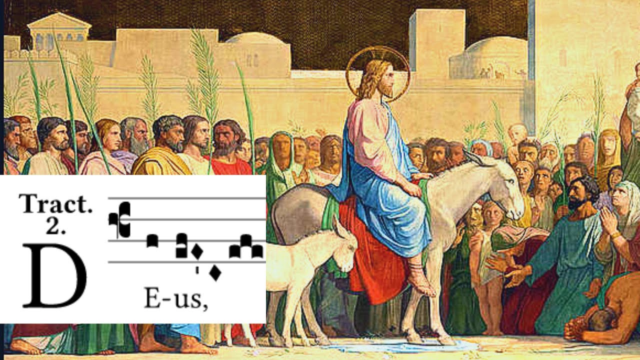 Palm Sunday Latin Mass - Tract - Deus Deus meus