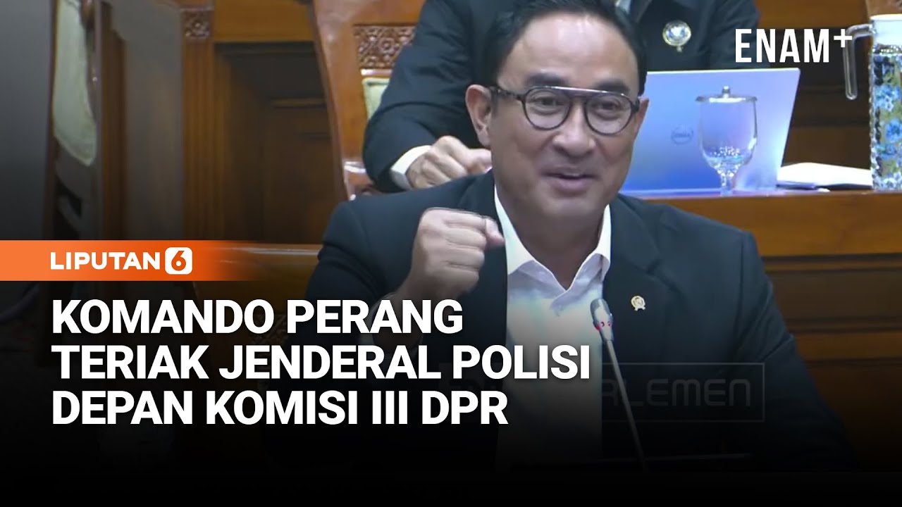 Jenderal Polisi BNN Teriak Komando Perang Lawan Narkoba Kejutkan Komisi III DPR: War On! | Liputan6