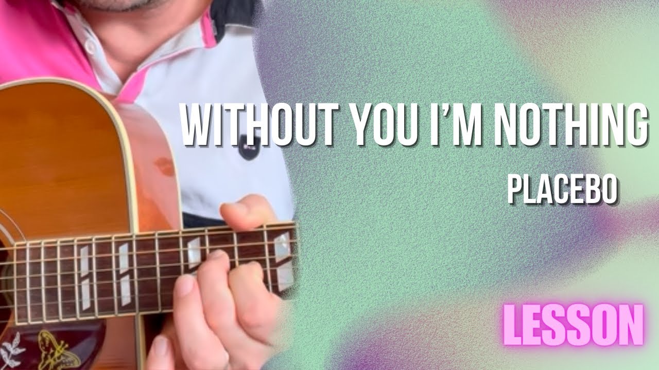 Placebo - Without You I’m Nothing [Guitar Lesson / Tutorial]