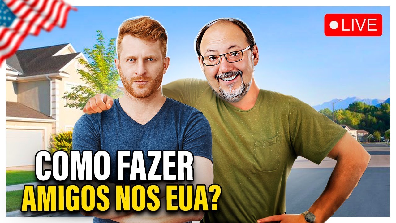 🔴 COMO FAZER AMIGOS NOS ESTADOS UNIDOS?