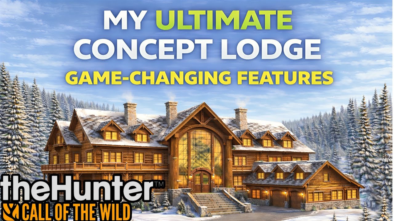 My Ultimate Concept Lodge Would Change Everything theHunter Call of the Wild #thehuntercotw #cotw