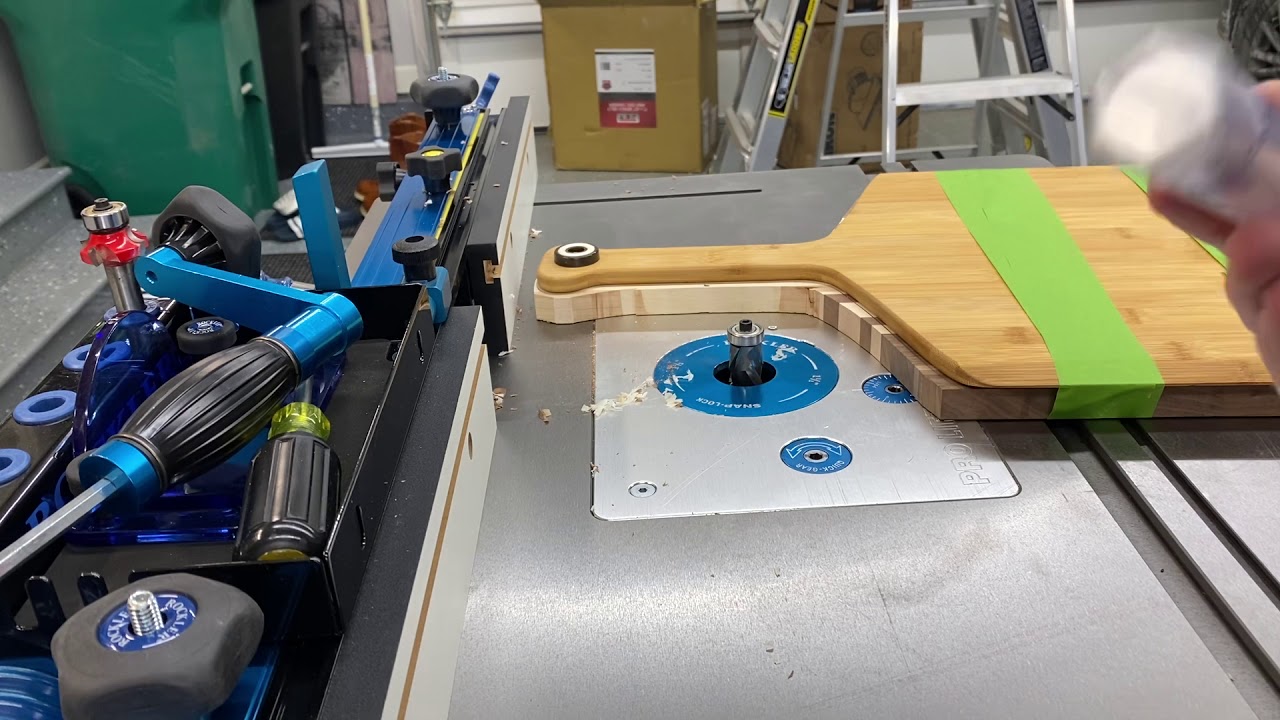 Whiteside Ultimate Combination Trim Router Bit (UDC9112): Initial Test Cut....worth the investment