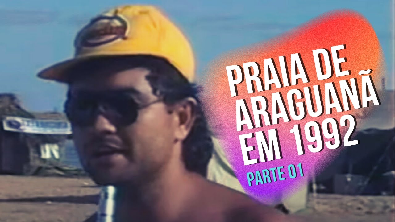 Divertida entrevista - Praia de Araguan&atilde;/TO, ano 1992 - Parte 01
