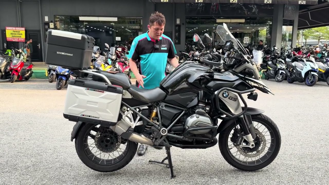 2017 BMW R1200GS GS1200 Touring Full Accessories For Sale Icity Motoworld