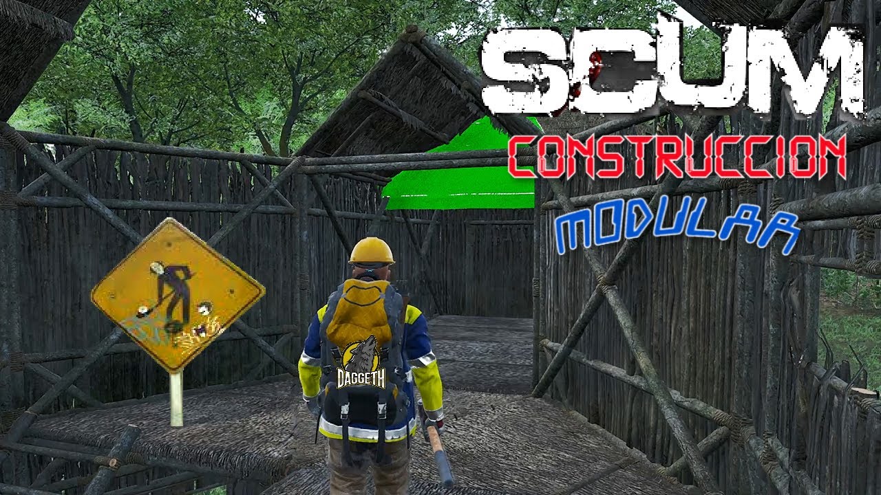 SCUM 0.8 CONSTRUCCION MODULAR - EXPLOREMOS QUE PODEMOS CREAR!
