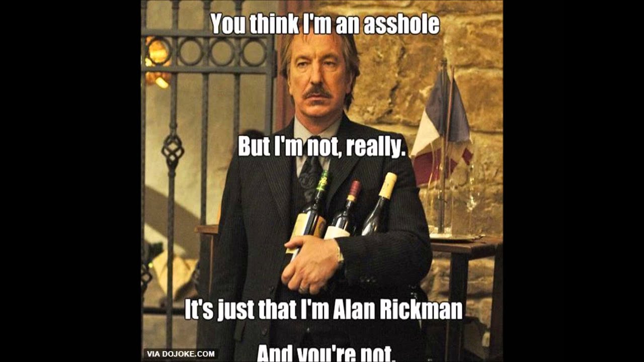 Alan Rickman Tribute