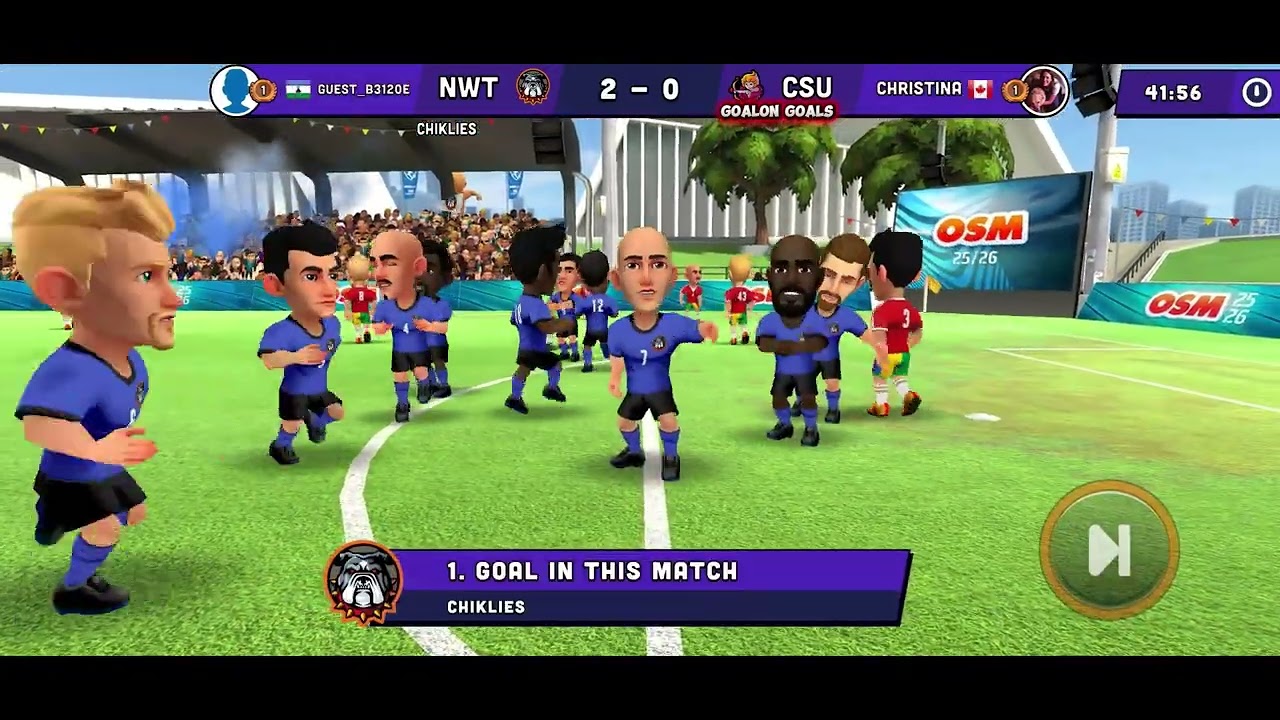 Mini football-soccer game display