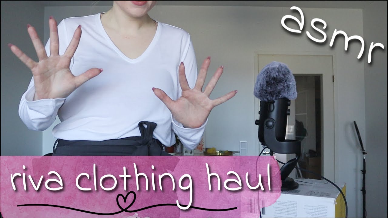 ASMR SUOMI | riva clothing haul🌼