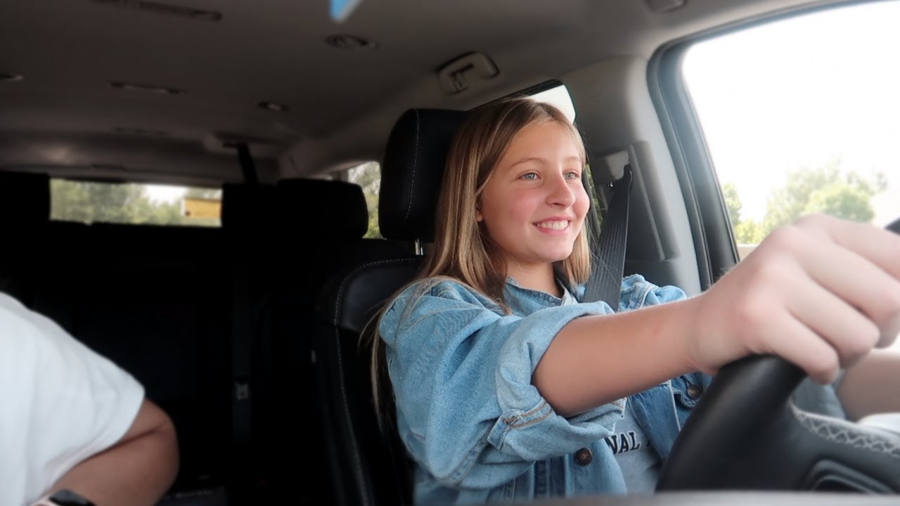 12 YEAR OLD DRIVES FOR THE FIRST TIME