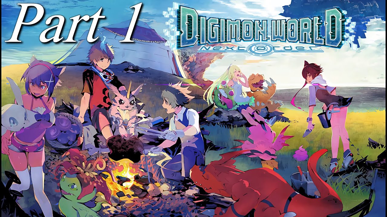Digimon World: Next Order (4k 60FPS) Gameplay Part 1 - THE DIGITAL WORLD !