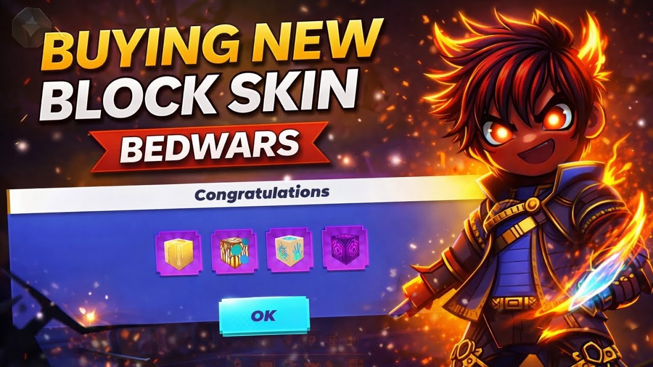 I Bought NEW Block Skin in Bedwars 😱🔥 | Worth It?