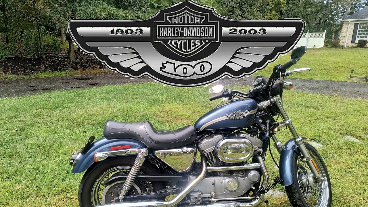 2003 Harley-Davidson 100th anniversary Sportster review and ride