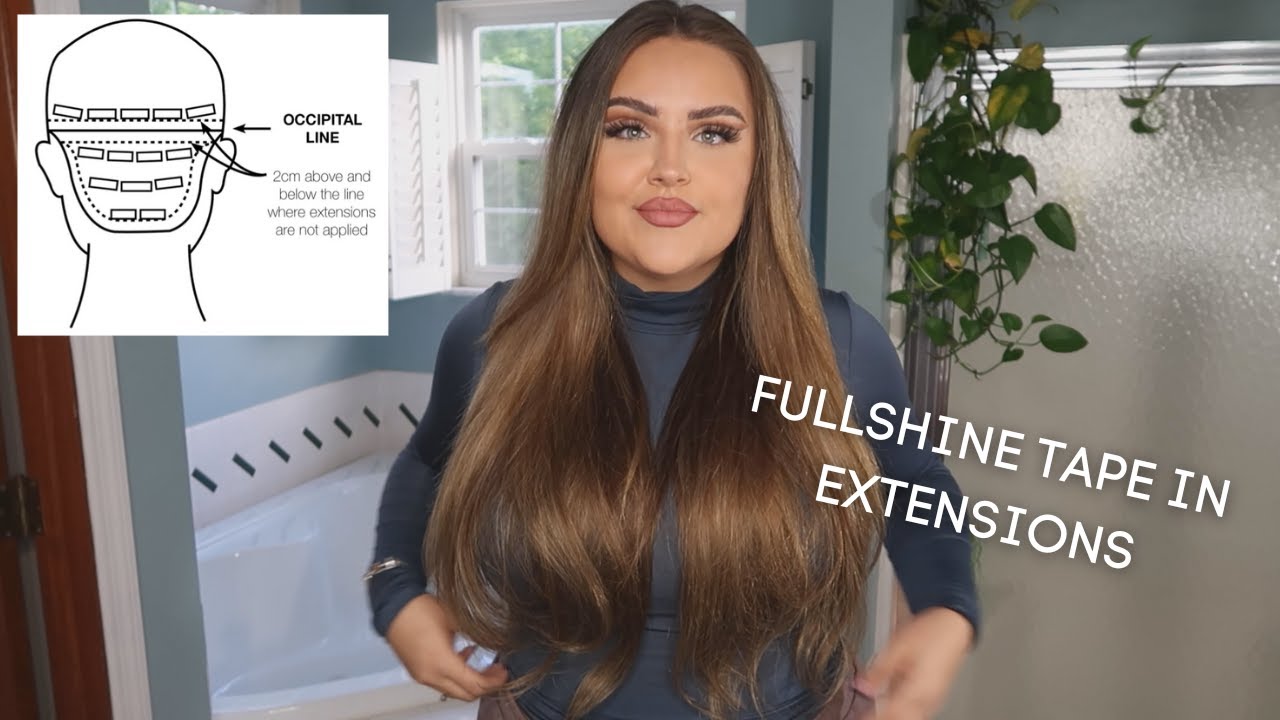 Пошаговое руководство и советы по наращиванию волос на ленту | FULLSHINE HAIR