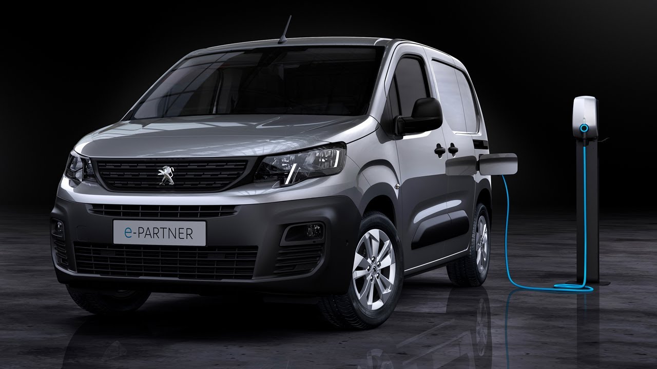 New Peugeot e Partner Electric Van 2022