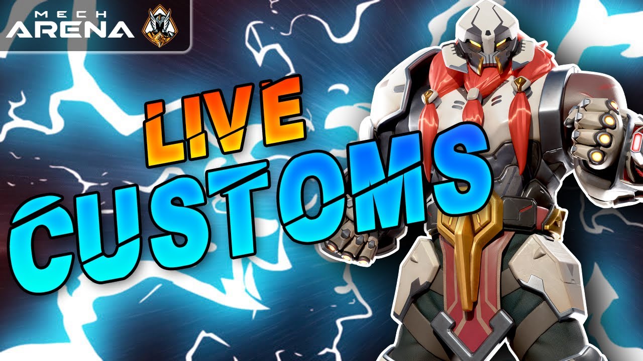Join Me For Some Fun Custom Battles (No Mods) | Mech Arena Live Stream