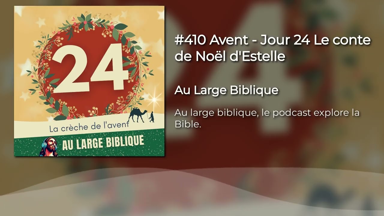 #410 Avent - Jour 24 Le conte de Noël d'Estelle