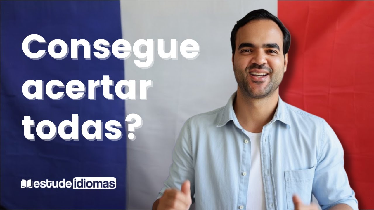Quiz de Francês - Nível B1 | Consegue acertar todas? | Prof. Igor Barca