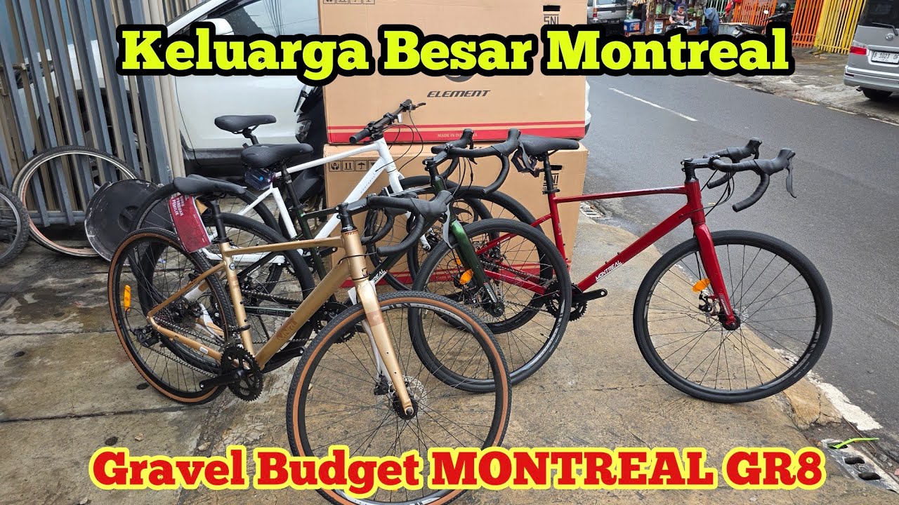 Gravel Bike ekonomis ELEMENT MONTREAL GR8