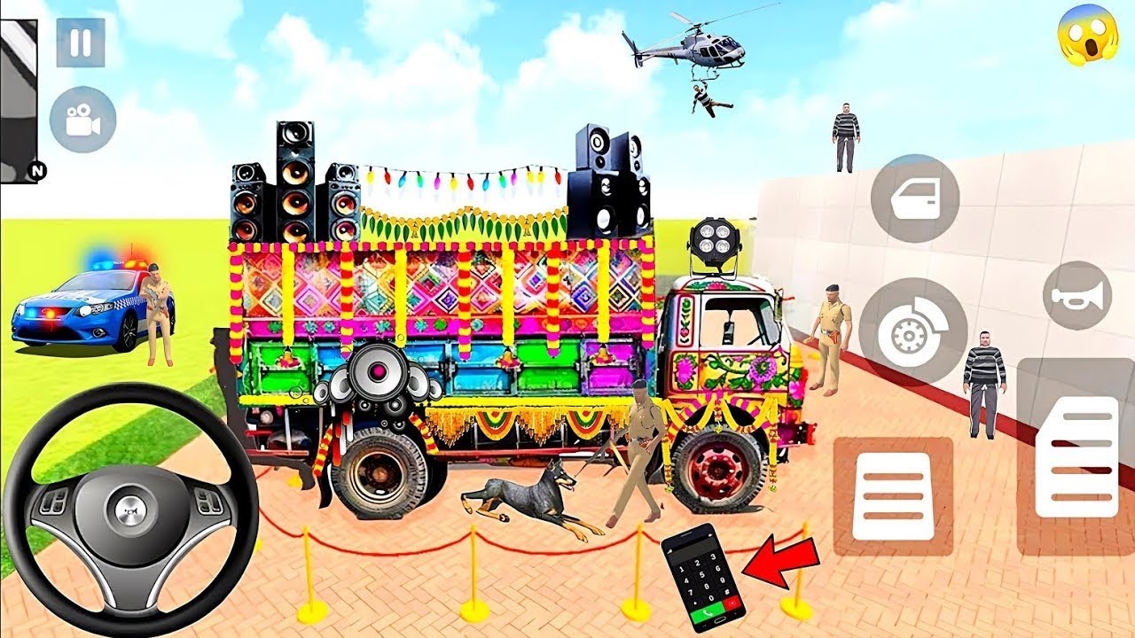 🤩Purchase Modified DJ Truck Delivery in Indian Thief Auto Simulator
