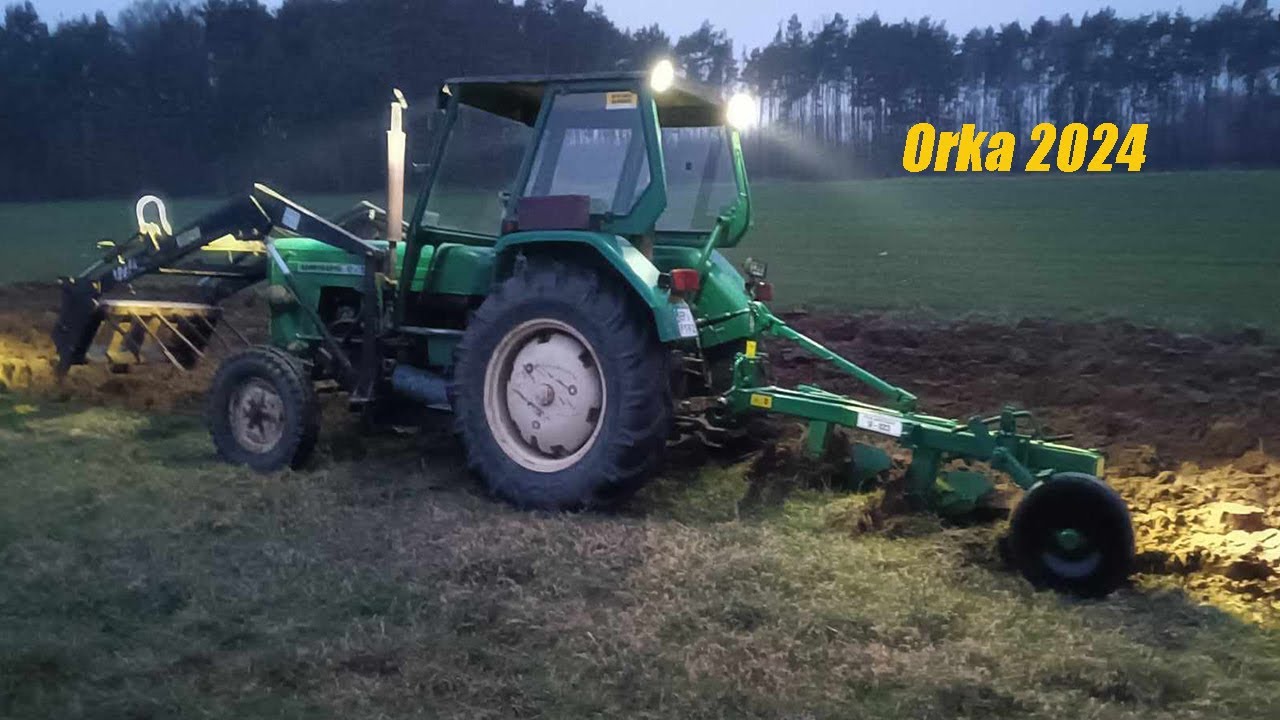 ☆Nocna Orka 2024 ☆Odremontowany pług ☆60-tka w akcji☆ Vlog #34 ☆