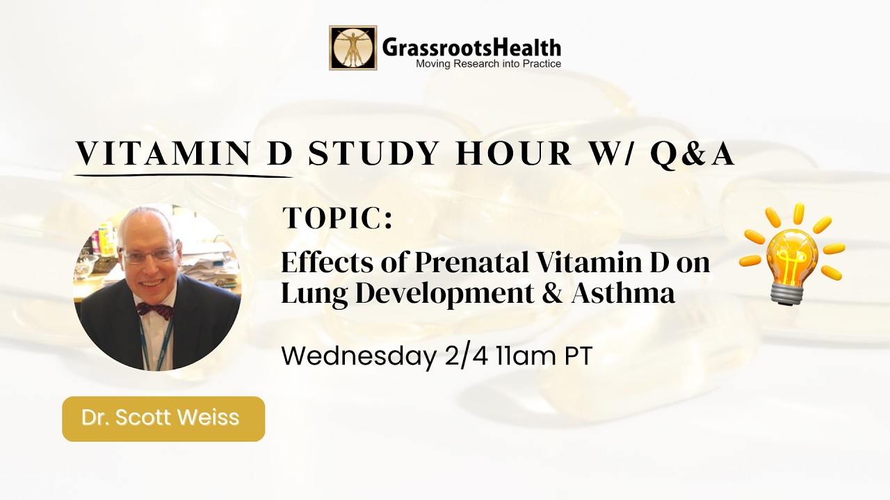Effects of Prenatal Vitamin D on Lung Development & Asthma