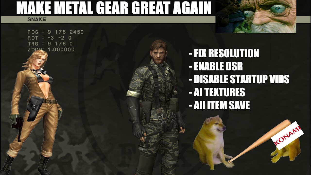 Fix Metal Gear Solid Master Collection (ПК)