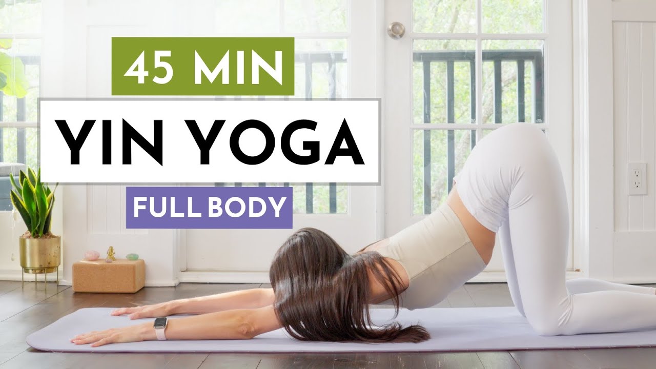 45 Min Yin Yoga - Total Relaxation - Full Body Deep Stretch