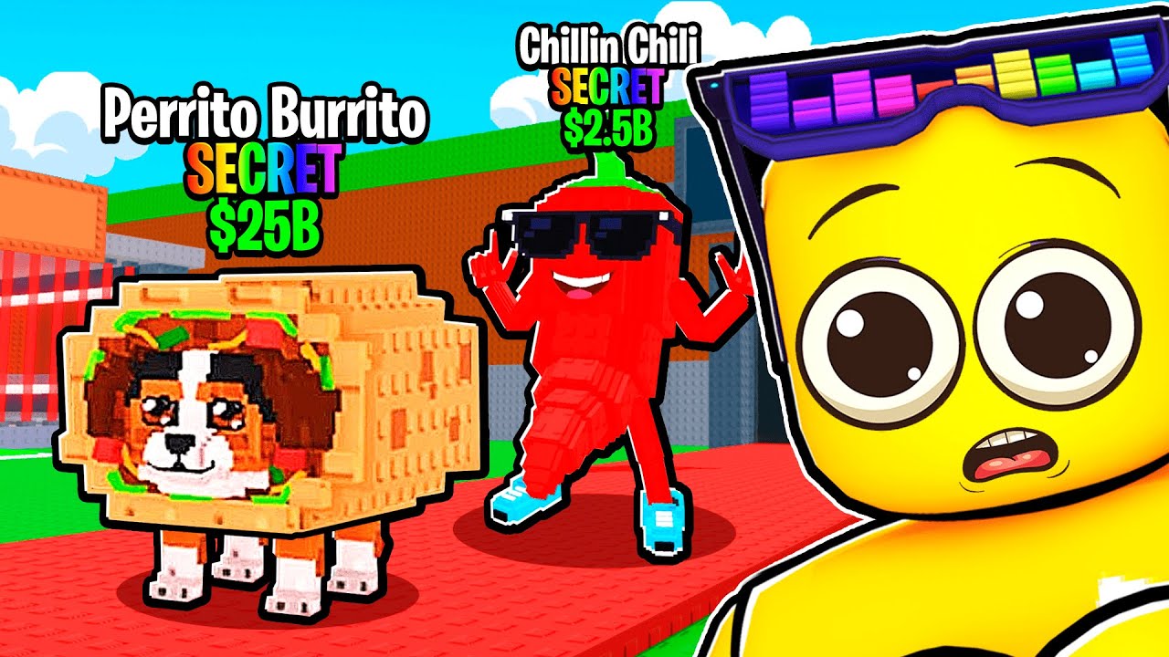 Steal a Brainrot Getting the BURRITO BRAINROT