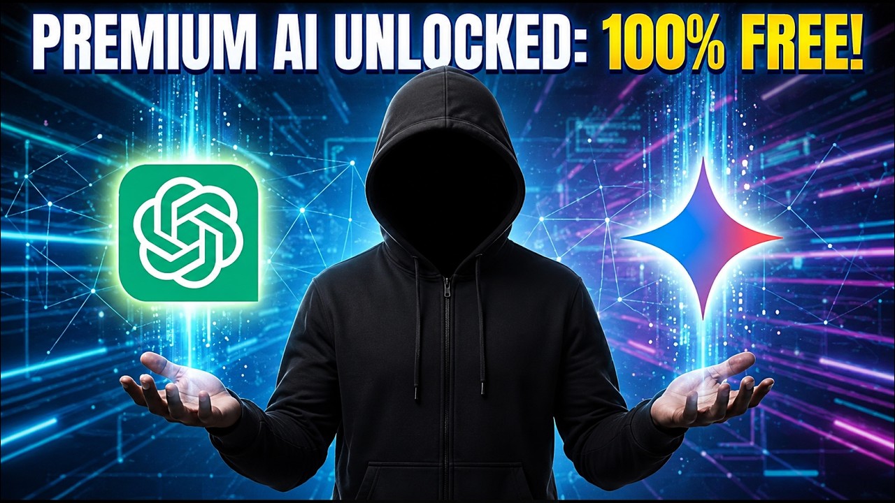 ChatGPT Plus & Gemini Advanced FREE! 🤫 (Hidden Method 2026)