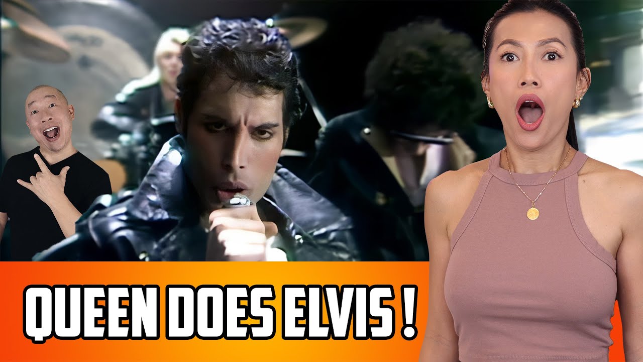 Queen - Crazy Little Thing Called Love Reaction | Elvis Tribute!