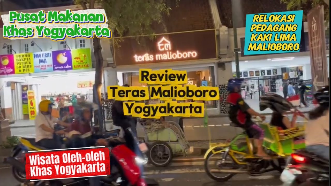 MALIOBORO TANPA PEDAGANG KAKI LIMA? SEMUANYA PINDAH KE TERAS MALIOBORO YOGYAKARTA, YUK KITA EXPLORE