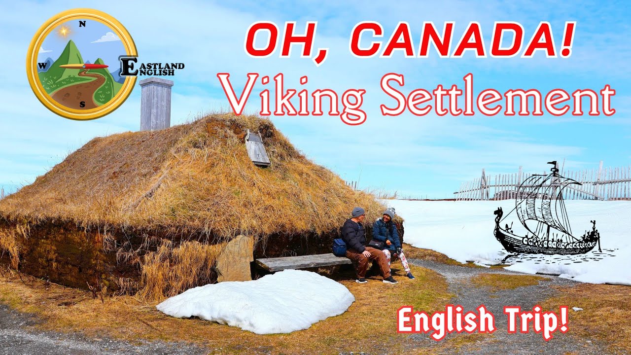 Oh, Canada! EP8 L'Anse aux Meadows, Newfoundland, Viking Settlement in May, English Road Trip in 4K