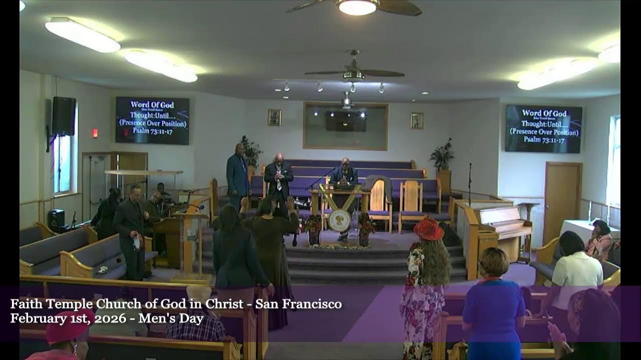 Faith Temple COGIC Sunday Service