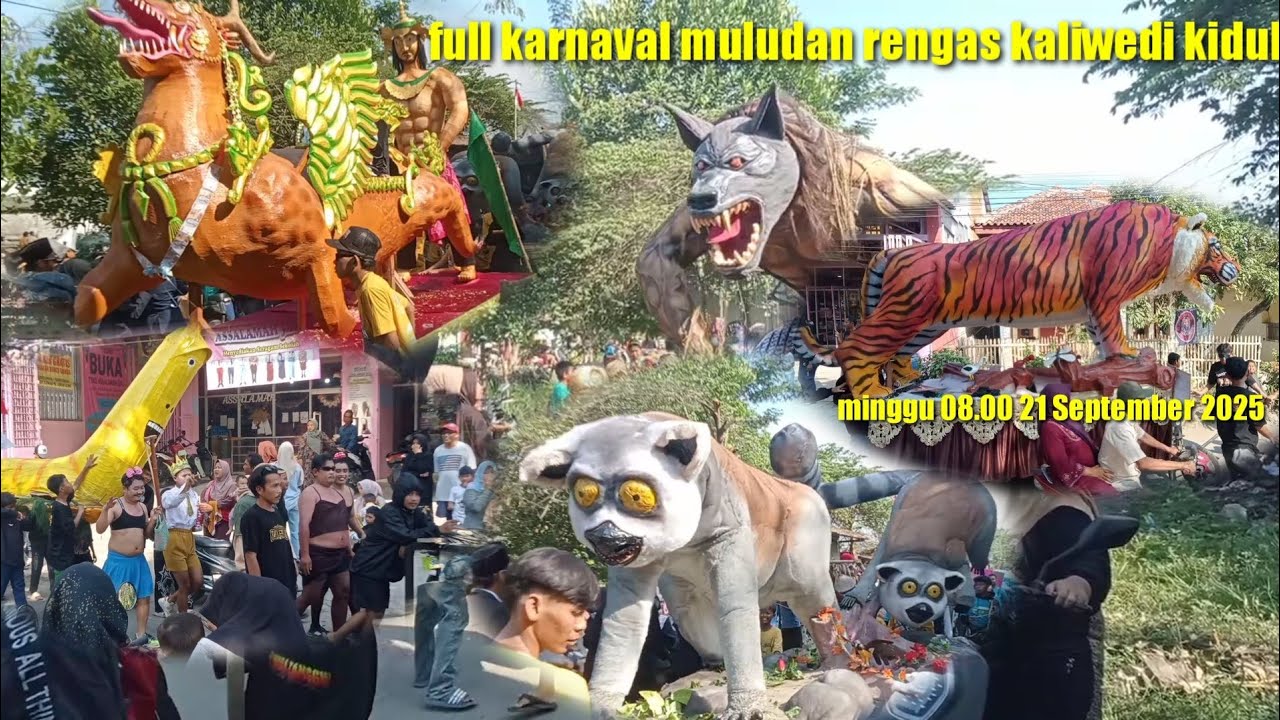 Karnaval muludan rengas kaliwedi kidul 