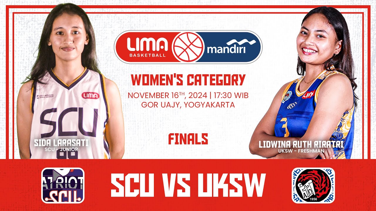 SCU vs UKSW | Final Women's | Yogyakarta I Nov 16