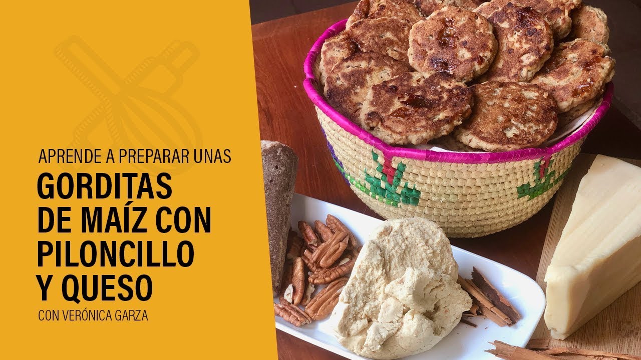 Gorditas De Maíz Con Piloncillo y Queso