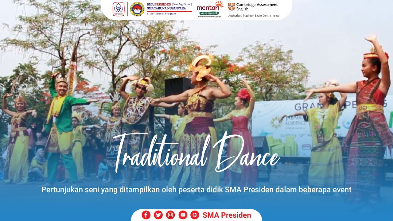 Traditional Dance SMA Presiden