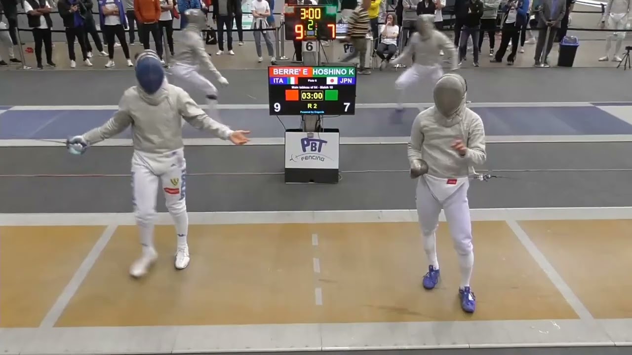 Budapest World Cup 2024 SMS - L64 - Enrico Berre' ITA v Hoshino Kento JPN