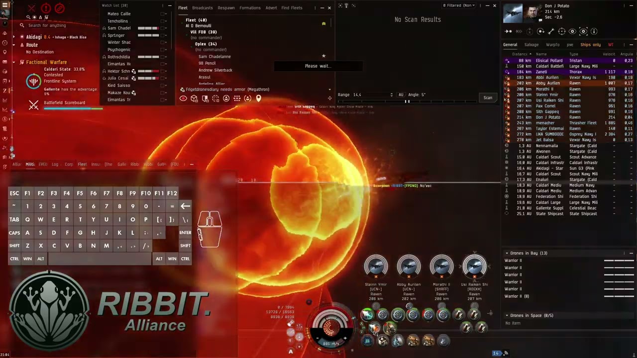 Ribbit Megathrons vs Squid Ravens