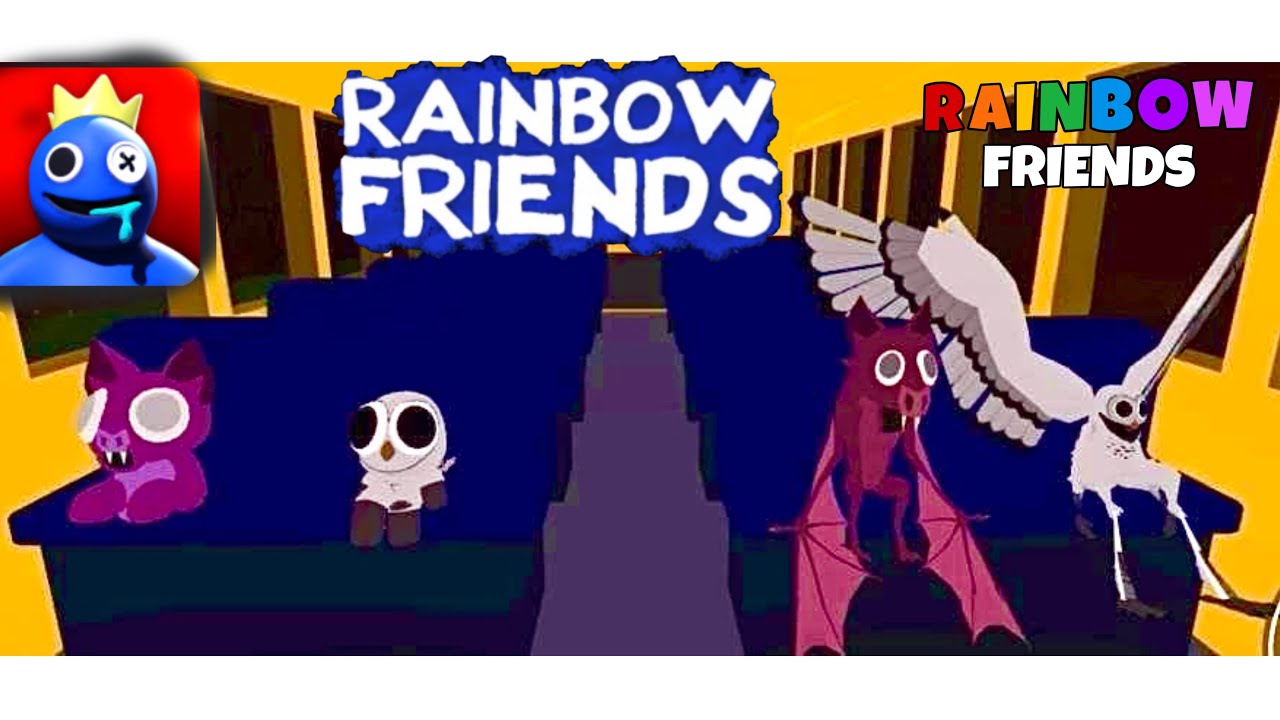 Playing As Normal Owl &BatVS baby Owl & bat  Rainbow Friend's chapter one full gameplay