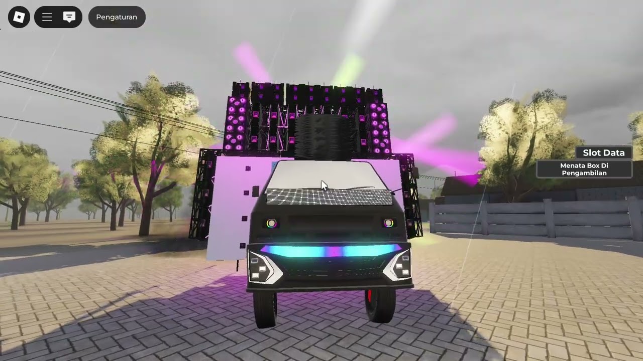 CEK SOUND MINIATUR PICKUP RACING PUTAR DJ KAWITANING SINAWANG