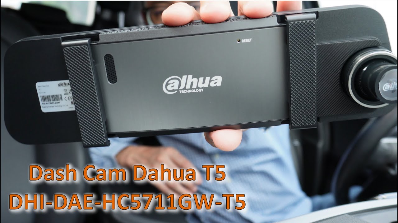 Dash cam Dahua t5 Una DASHCAM 4K de retrovisor