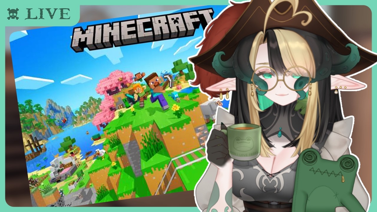 ⛏ (￣▽￣) NEW SERVER!!!! Let's find a nice place to build! | !discord !merch