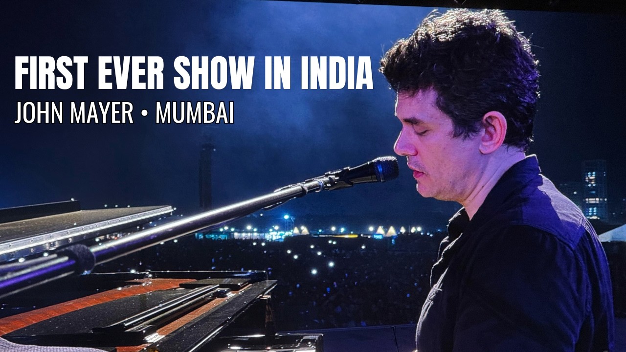 John Mayer Live in Mumbai 2026 | Full Concert Film | Miles for Music
