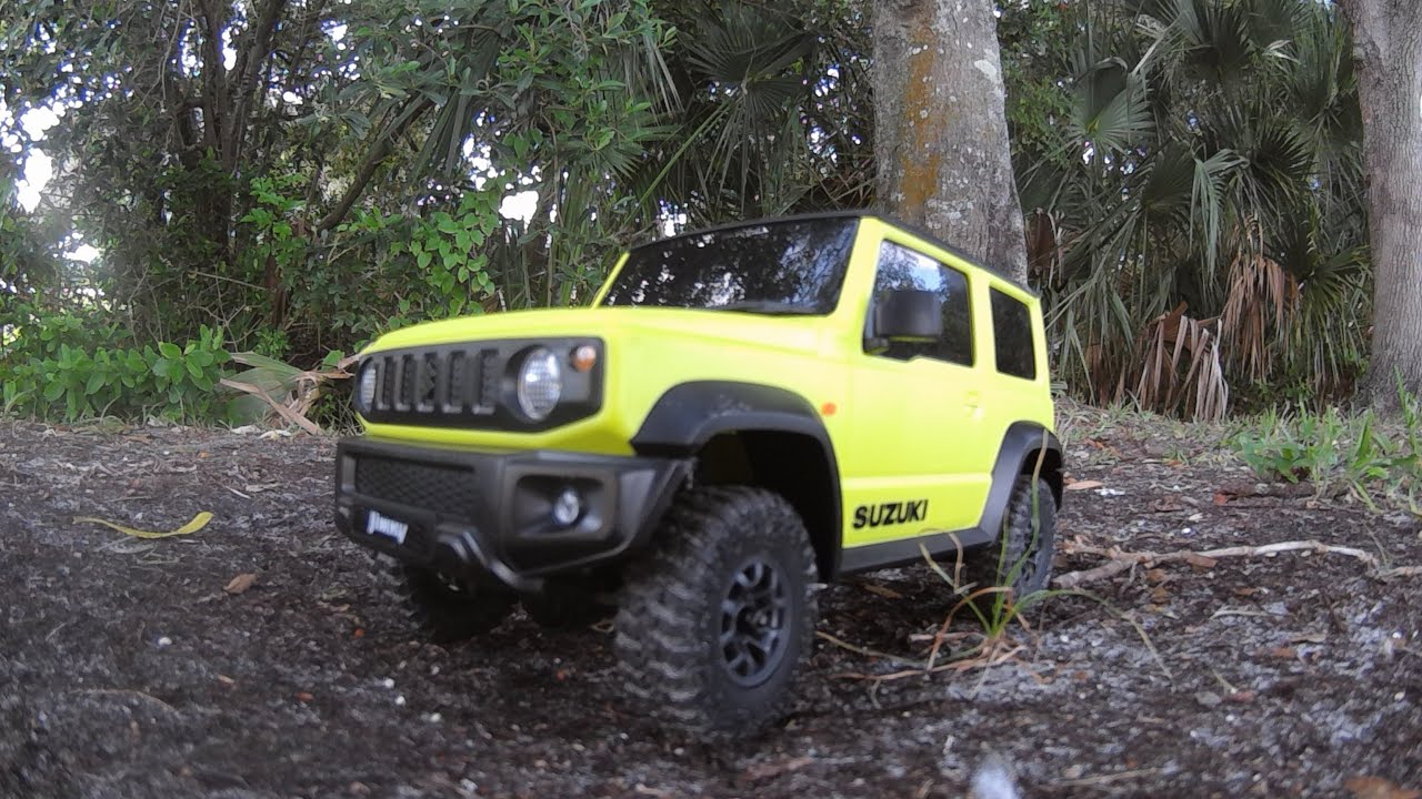 NEW! Xiaomi Suzuki Jimny 1/16 4x4 Bluetooth RC crawler unboxing and first run