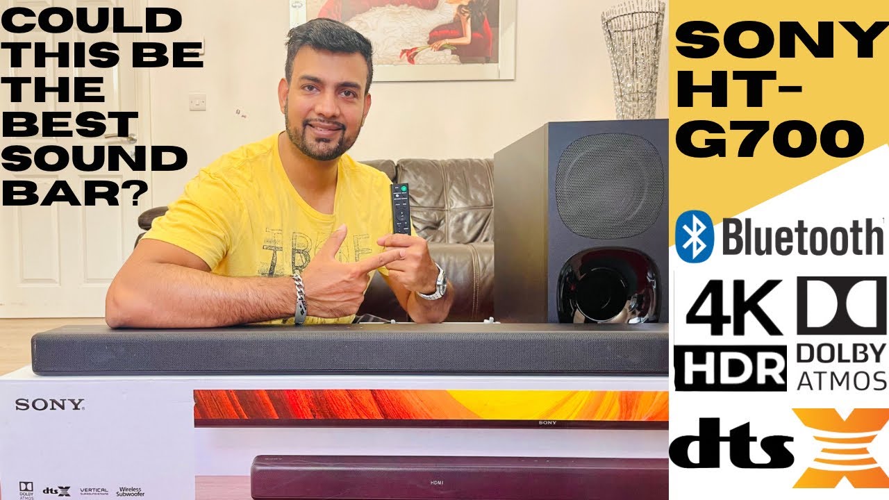 SONY HT-G700 3.1 Wireless Sound Bar with Dolby Atmos. Unboxing, Features & Review!