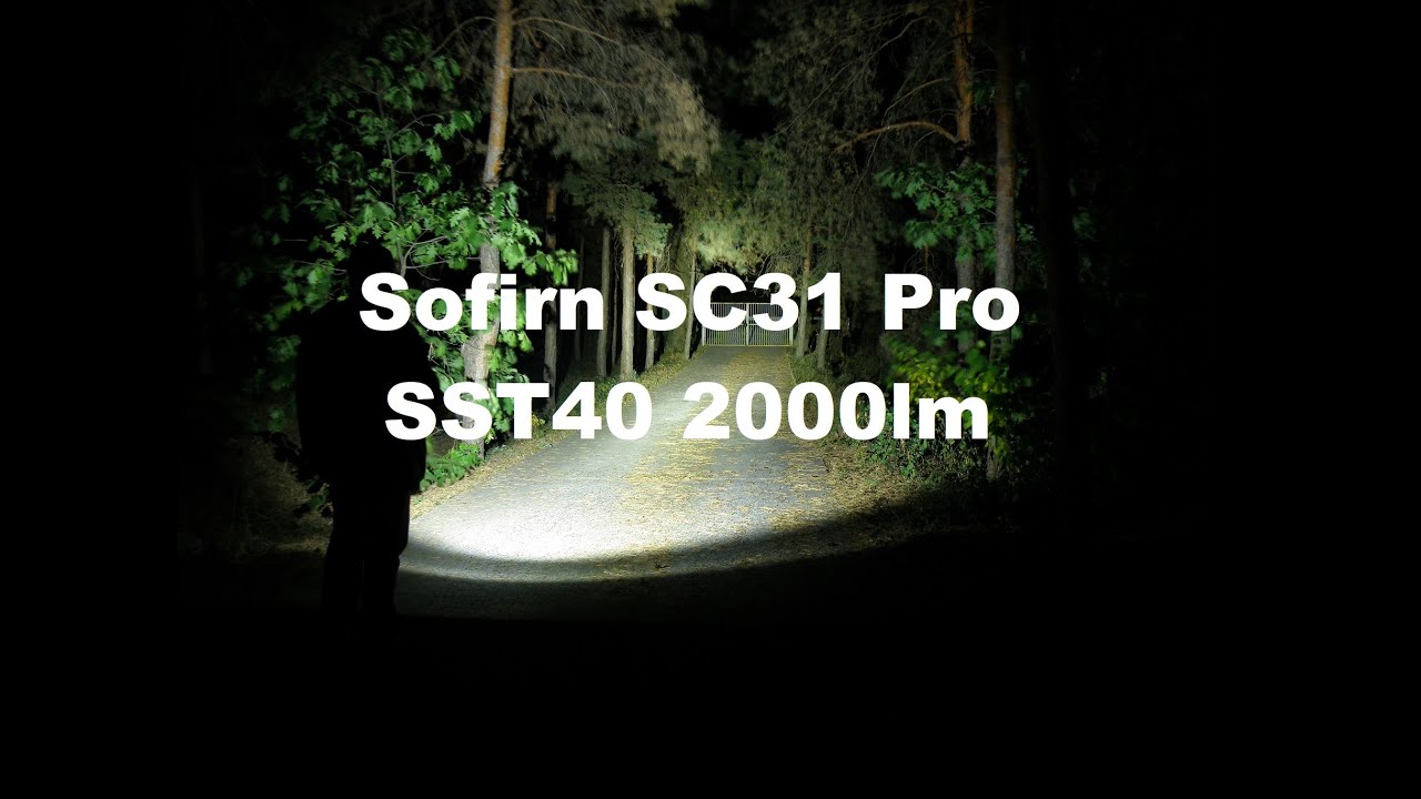 Sofirn SC31 Pro новая версия на SST40 2000LM  против SP32A, SP33v3.0, SP40, C8A,